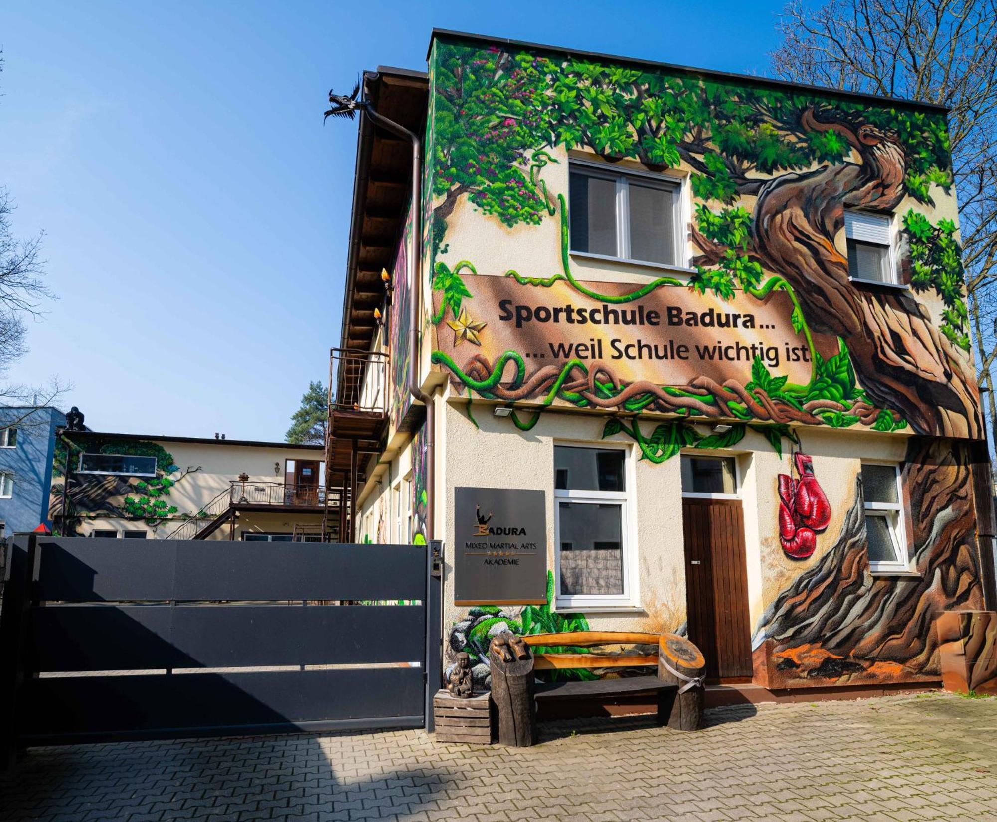 Apartment Black Der Sportschule Badura ライプツィヒ エクステリア 写真